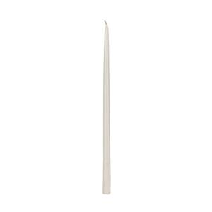 18 Inch Ivory Taper Candle
