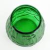 Green Victorian Glass Candle Holder
