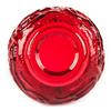 Red Victorian Glass Candle Holder