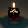 Halloween Figurine Candles - Ghost Cat Pumpkin and Bat