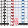 Birthday Candle - Number 6 - Pink Number Cake Toppers