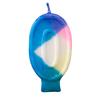 Colorful Birthday Candle - Number 0 - Mixed Color Number Cake Toppers
