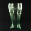Libbey Coca Cola Flare 16 Oz Glass - Green Glassware