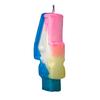 Colorful Birthday Candle - Number 4 - Mixed Color Number Cake Toppers