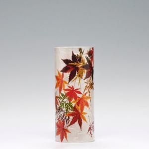 2.5x6 Autumn Maple Leaves Acrylic Luminary