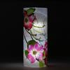 2.5x6 Pink Red Dogwoods Acrylic Luminary