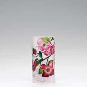 2.5x5 Pink Red Dogwoods Acrylic Luminary