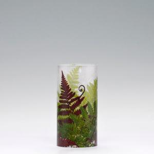 2.5x5 Green Ferns Acrylic Luminary