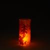 3x6.5 Autumn Pin Oak Leaves Acrylic Luminary