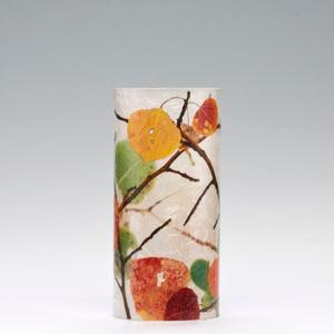 3x6.5 Aspen Leaves Acrylic Luminary