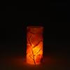 3x6.5 Aspen Leaves Acrylic Luminary