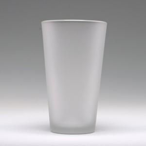 FROSTED GLASS TUMBLER- 16 OZ