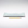 6x13 Silver Rectangle Glass Tray