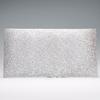 8x15 Orange Rectangle Glass Tray