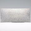 5x10 Silver Rectangle Glass Holder