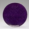 7 Inch Purple Round Glass Holder