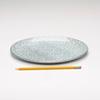9 Inch Silver Round Glass Holder