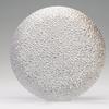 9 Inch Silver Round Glass Holder