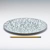 11 Inch Silver Round Glass Holder