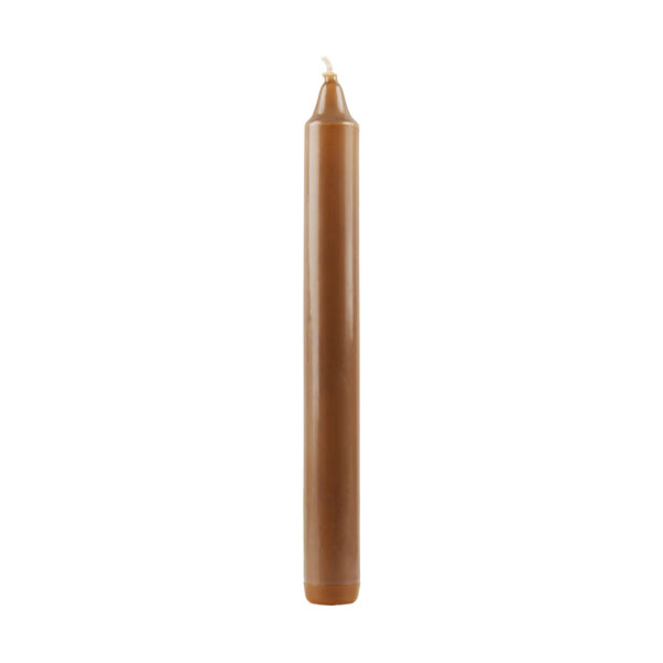 8 Inch Brown Maple Federal Taper Candles