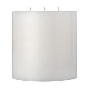 6x6 White 3 Wick Pillar Candle