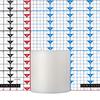 6x6 White 3 Wick Pillar Candle