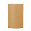 6x9 Champagne Creme 3 Wick Pillar Candle