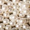 Cream Faux Pearls - 18 mm Fake Pearls