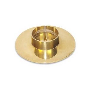 Stockholm European Pillar Base - Brass