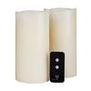 4x8 Pillar Battery Candle with Timer and Remote Control