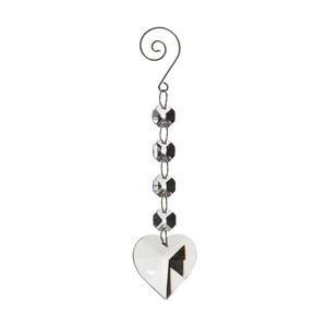Hanging Crystals - Heart Cut Clear Glass Crystal