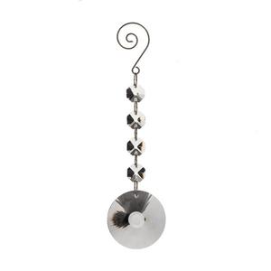 Hanging Crystals - Disc Cut Clear Glass Crystal