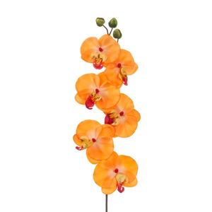 Artificial Phalaenopsis Orchid - Orange