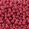 Red Faux Pearls - 8 mm Fake Pearls