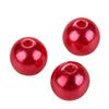 Red Faux Pearls - 10 mm Fake Pearls