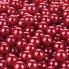 Red Faux Pearls - 14 mm Fake Pearls