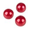 Red Faux Pearls - 20 mm Fake Pearls