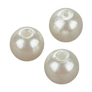 Cream Faux Pearls - 10 mm Fake Pearls