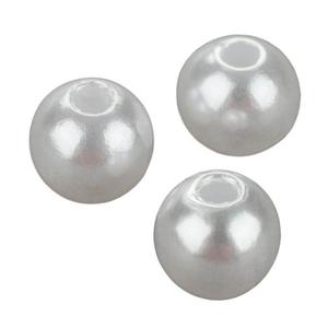 White Faux Pearls - 8 mm Fake Pearls