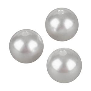 White Faux Pearls - 16 mm Fake Pearls
