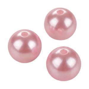 Pink Faux Pearls - 16 mm Fake Pearls