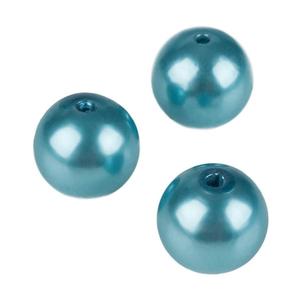 Light Blue Faux Pearls - 20 mm Fake Pearls