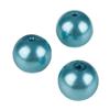 Light Blue Faux Pearls - 20 mm Fake Pearls