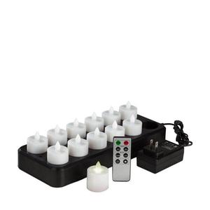 Titanium Series Rechargeable Candles Set - Warm White