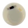 Flickering Battery Operated Black Wick Tea Light Candle - Warm White