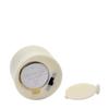 Flickering Battery Operated Black Wick Tea Light Candle - Warm White