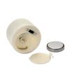 Flickering Battery Operated Black Wick Tea Light Candle - Warm White