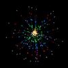 200 Micro LED 5 Color Fireworks Light
