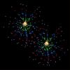 200 Micro LED 5 Color Fireworks Light