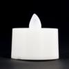 Flickering Battery Operated Tea Light Candle - White